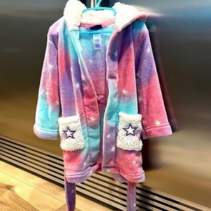 Pekkle bathrobe girl 2-3 toddler size